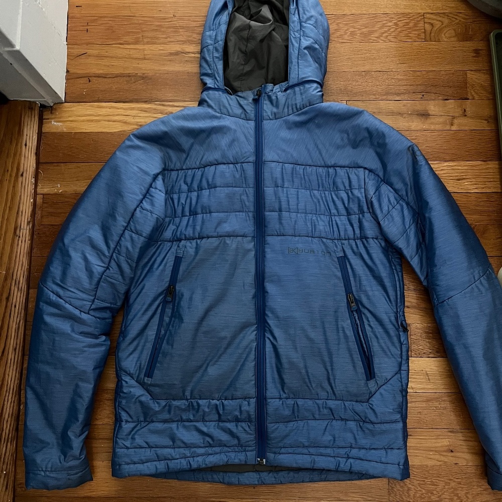 LIKE NEW Burton Helium Hooded Packable Down Jacket